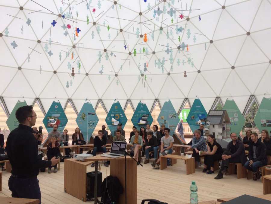 Vergrösserte Ansicht: The Life Cycle Experience im Klima-Pavillon