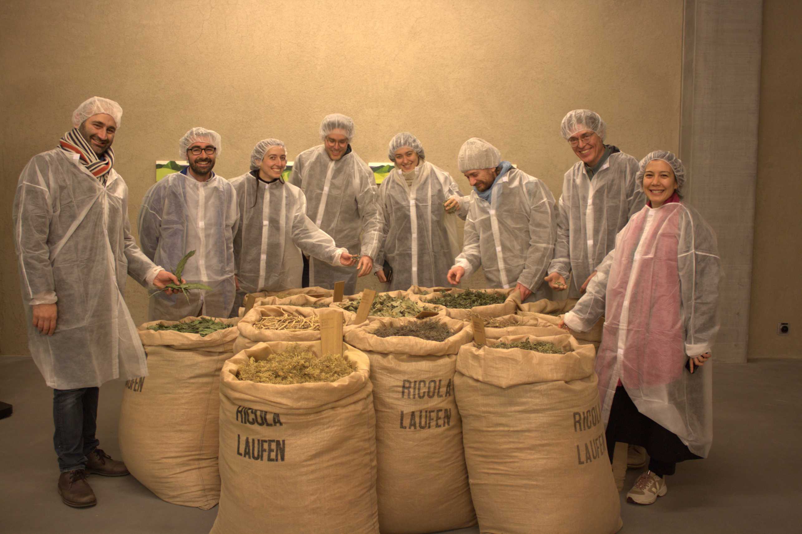 CAS RM Hygrothermal Specialisation Visit Ricola Herb Center Group Picture