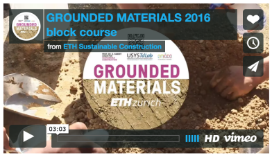 Grounded Materials 2016