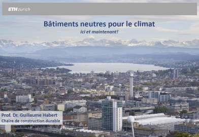Bâtiments neutres en carbone, ici et maintenant !